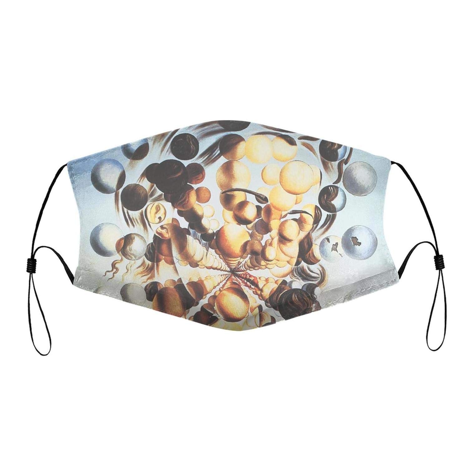 Men's Women Cool Mouth Cover Salvador-Dali-Hamlet3- Anti Pollution Washable and Reusable Face Ma_sk