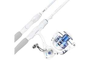 KastKing Centron Lite Fishing Rod and Reel Combo, IM6 Graphite 2Pc Blanks, Stainless Steel Guides with Ceramic Rings, Contoured EVA Handles & Fighting Butt, Split or Full Rear Handle Design, 13 Models