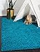 Unique Loom Solid Shag Collection Area Rug (4' 1