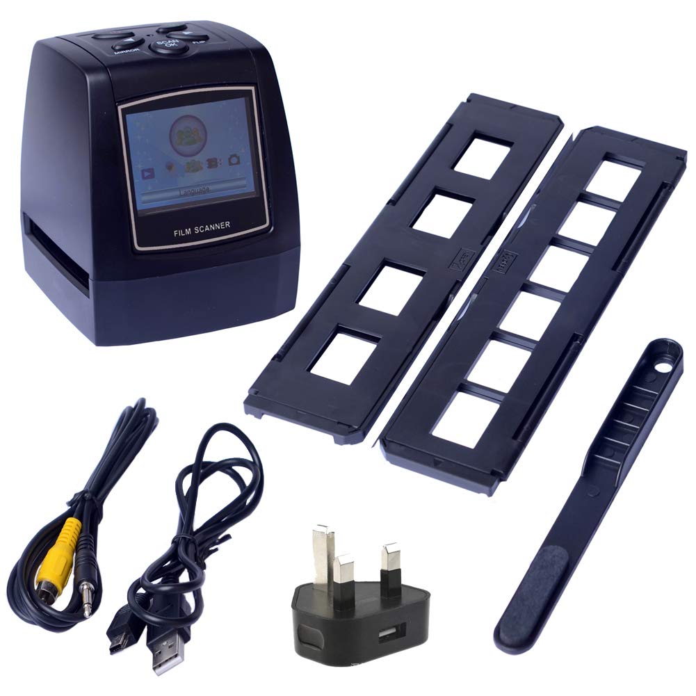 Winait 35mm Film Scanner With 2.4'' TFT Color Display Max Support 10 MP Negative Digital Film Converter