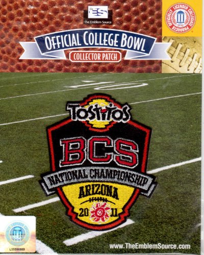 2011 BCS National Championship Game Tostitos Patch in Arizona (Auburn Tigers vs. Oregon Ducks)