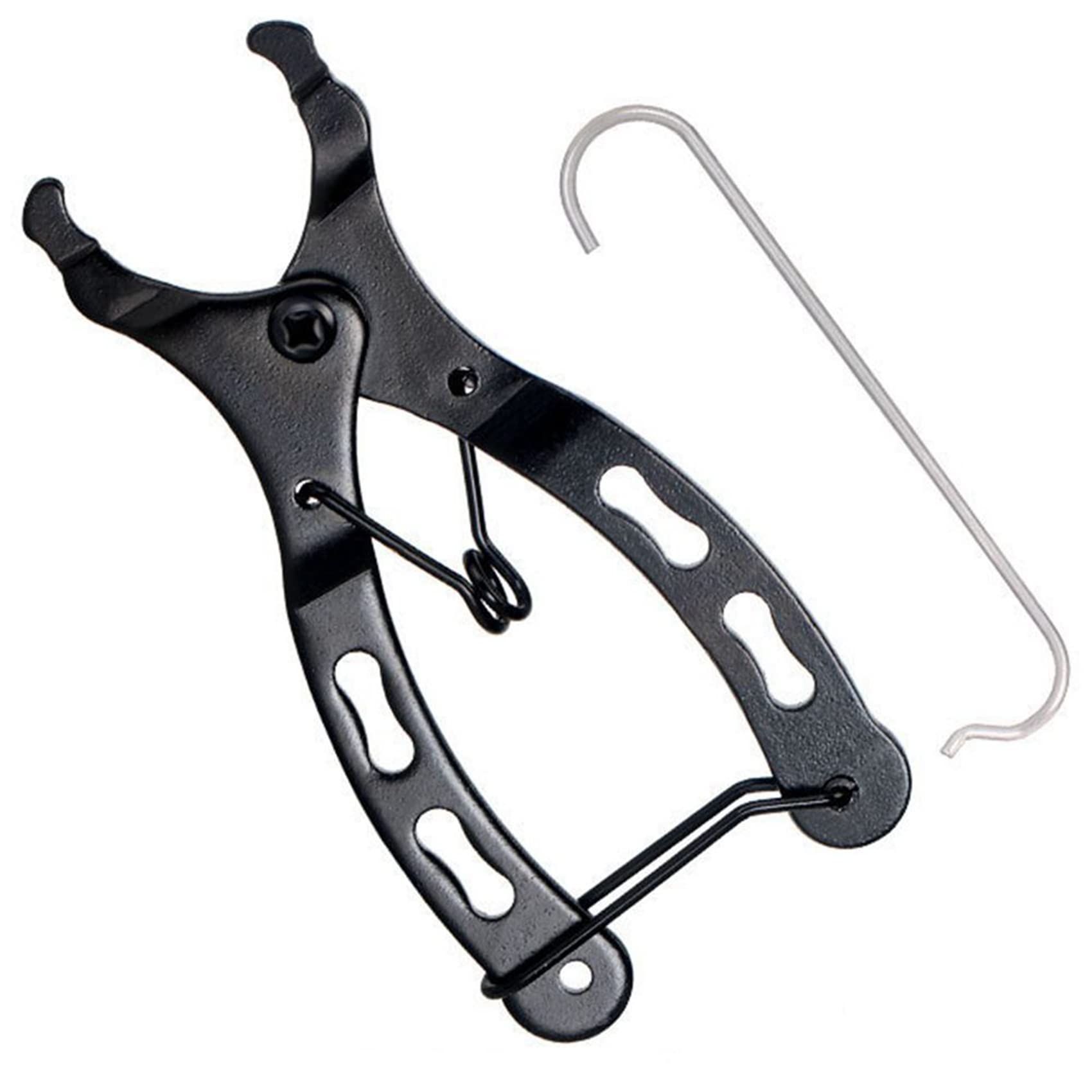 Mini Bike Chain Pliers with Link Hook 2 in 1 Open and Close Pliers Quick Release Chain Removal Installation Tool for 7/8/9/10/11/12 Speed Chain