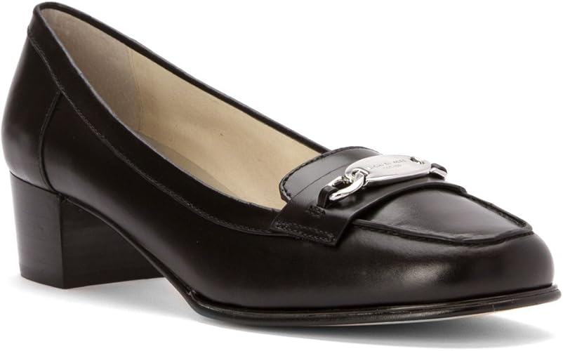 michael kors womens black loafers