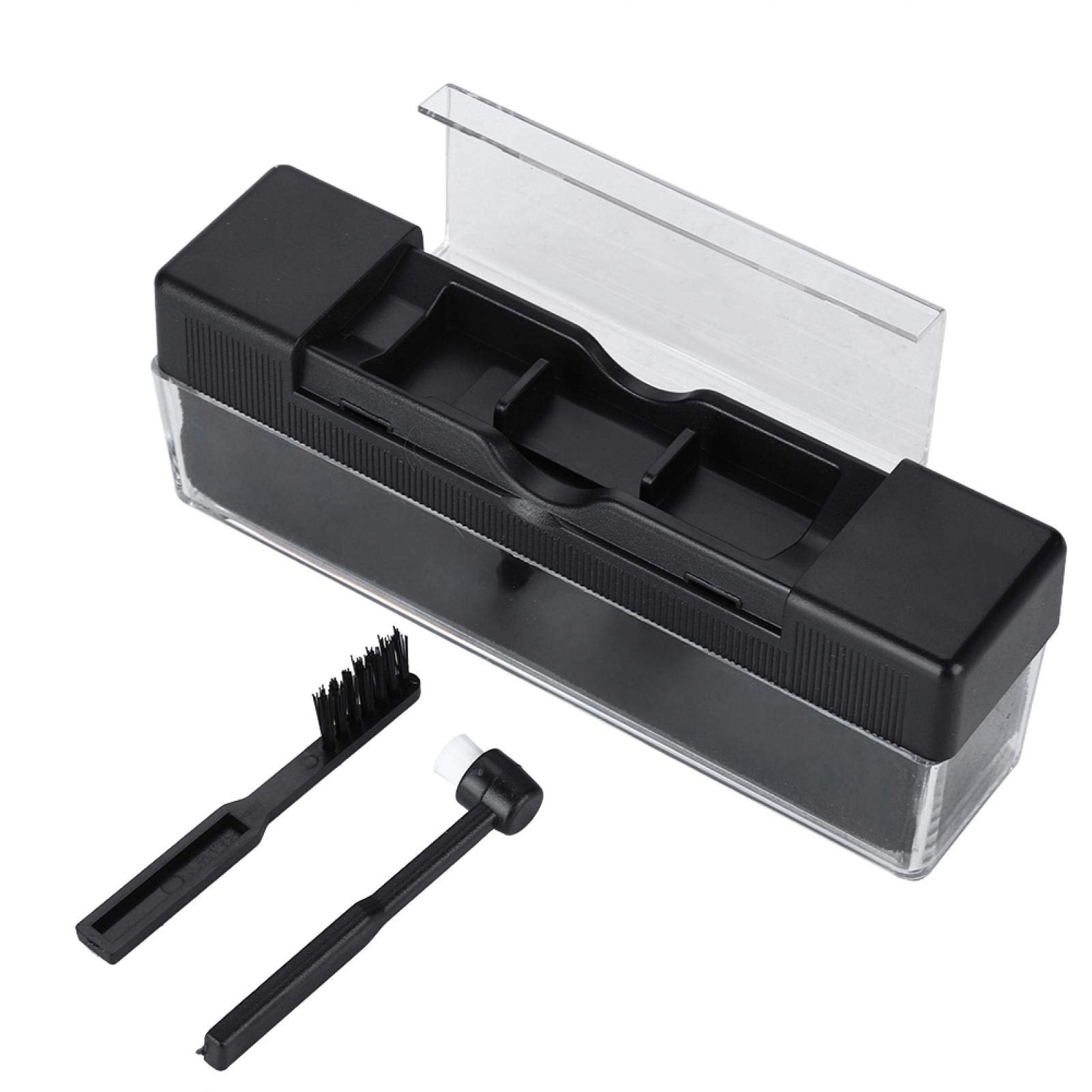 Record Cleaner Kit, Record Cleaning Brush, Anti Static Record Cleaner with Small Brushes for Removing Dust, Stains, Fingerprints and Other Residues from Your Favourite LPs