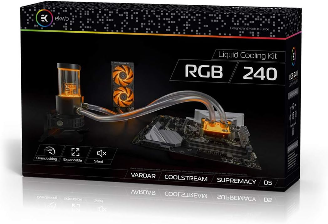 EK Water Blocks EK-KIT RGB 240 Video Card - Black