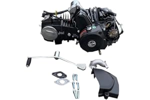 X-PRO 125cc 4-Stroke ATV Gokart Engine with Automatic Transmission with Reverse, Electric Start