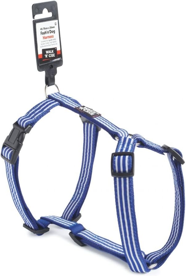 Walk'r'cise Striped Dog Harness, Medium Amazon.co.uk Pet Supplies