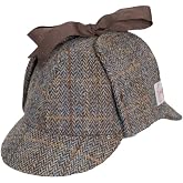 Walker and Hawkes Harris Tweed Watson Deerstalker Hat