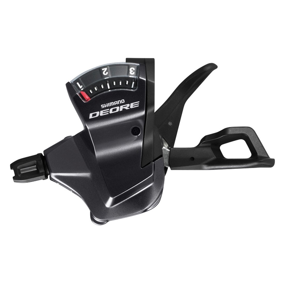 Shimano SL-T6000 Deore shift lever, band-on, 3-speed, left hand