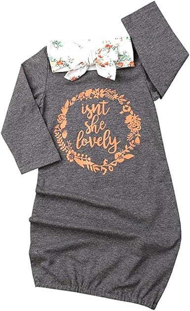 cotton knit nightgowns for babies