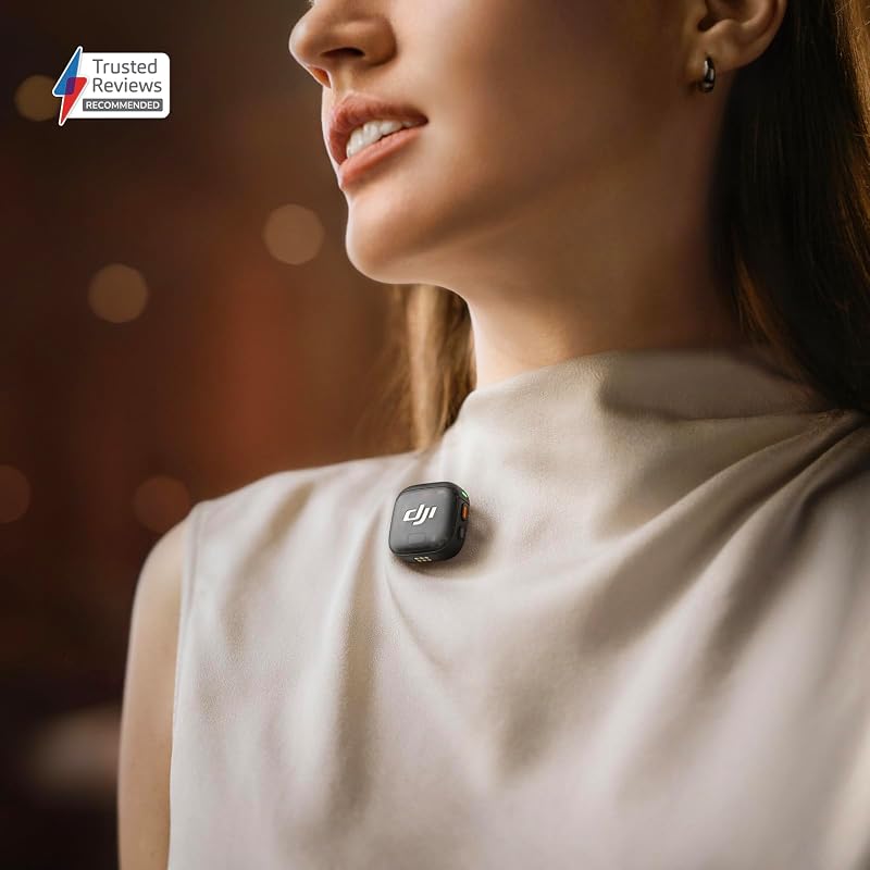 Mic 3 (1 TX + 1 RX), microfono lavalier wireless