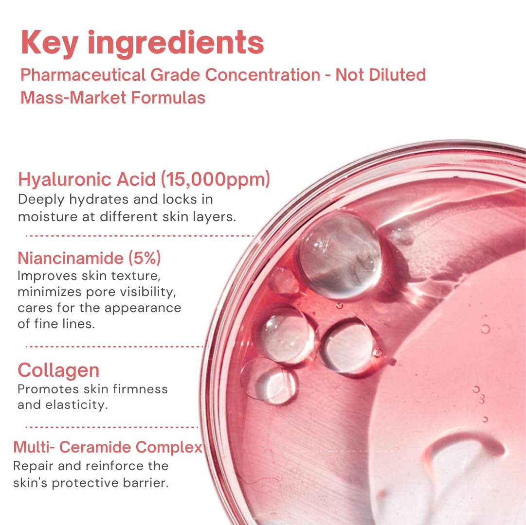 QUIA Collagen Wrapping Mask 75ml - Clinical +92% Firmer Appearance - Overnight Glass Skin Peel Off - Korean Skincare - All Skin Types - Better Than Sheet Masks