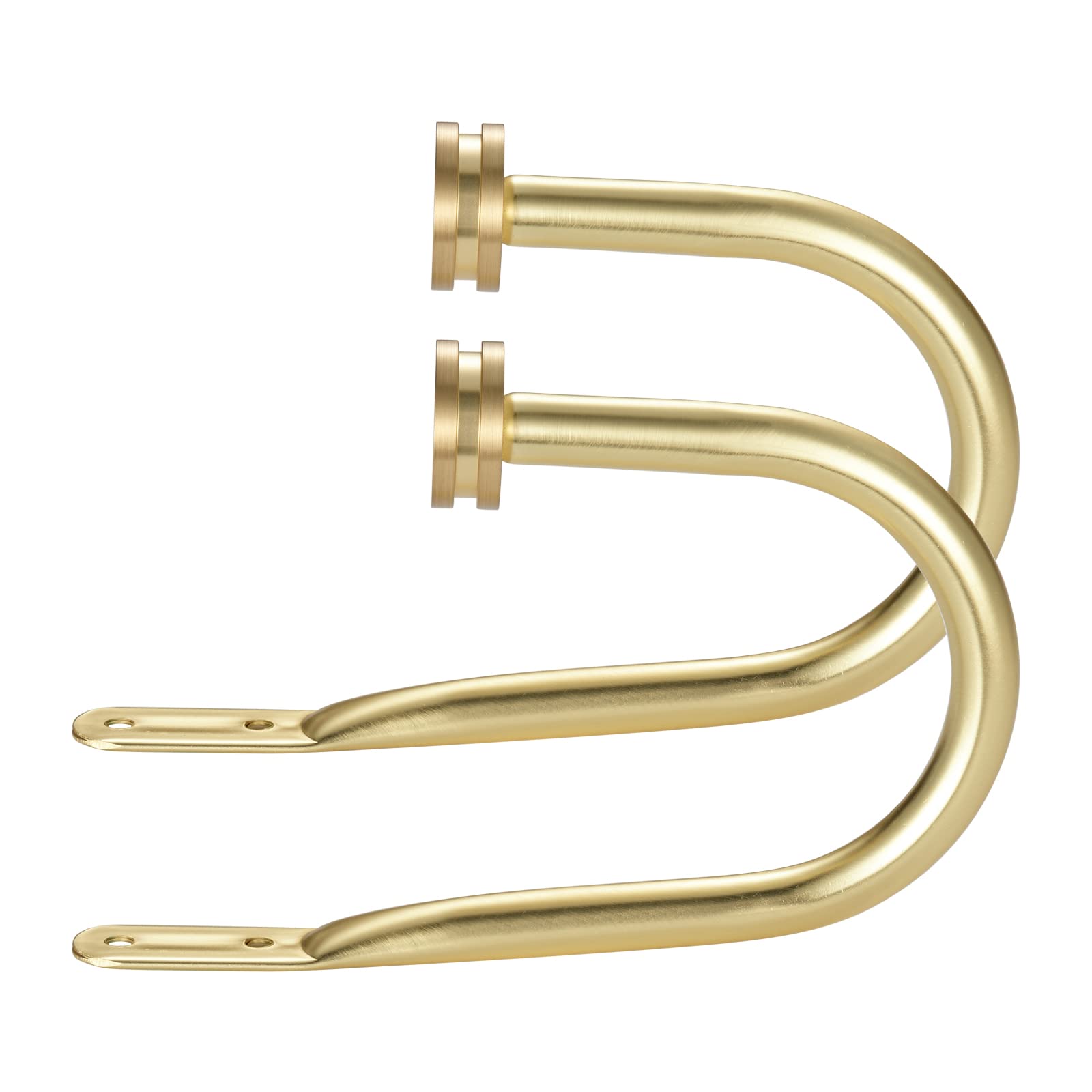 Photo 1 of Curtain Holders, 2 Pack Brass Decorative Curtain Holdbacks for Wall Curtain Drapery