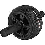 LiKee Ab Wheel Roller, Core Training Roller Abdominal Workout Equipment Exercise and Fitness Wheel At Home with Knee Pad and Anti-Slip Handles for Man Woman Gymnastics Home Gym