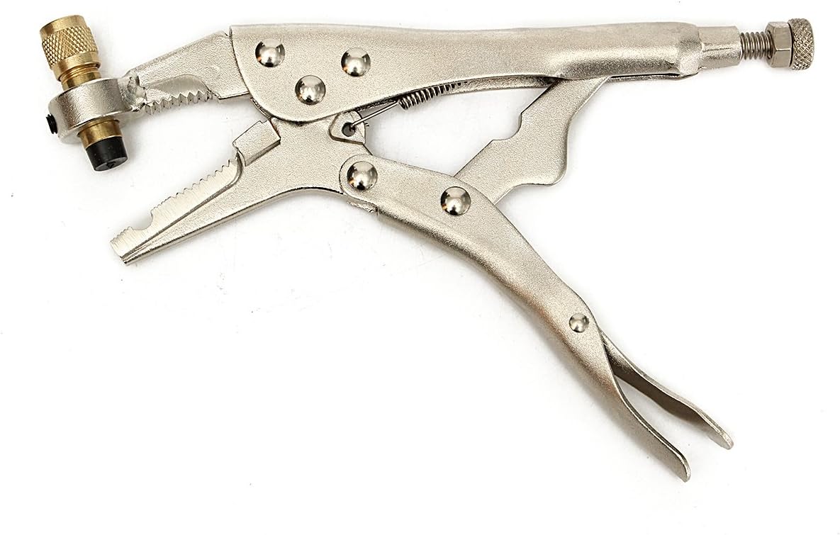 Air Conditioner Refrigerant Recovery Refrigeration Tube Locking Plier Tool