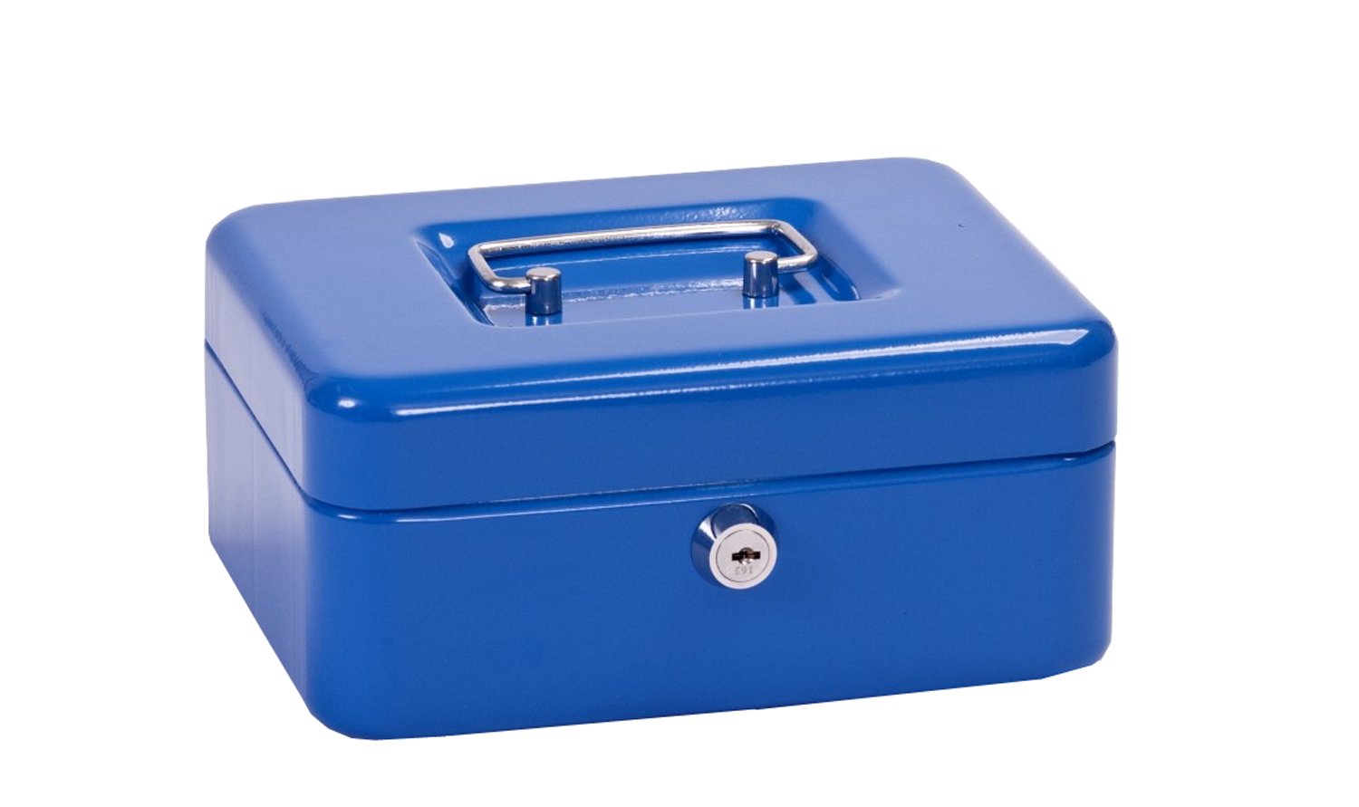 Alco-Albert 841 Cash Box, 195 x 145 x 80 mm Dark Blue — image 1