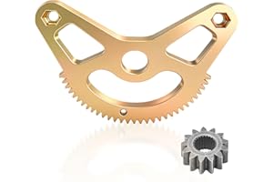 717-05225C Steering Gear Segment / 717-05193B Steering Pinion GEA - by Huthbrother, Compatible with MTD 16" GT XT1 XT2 50 SLX54 SLX50 GX54 - Replace 717-05225B 717-05225A 717-05225