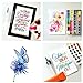 Soucolor Water Coloring Brush Pens, Set of 6 Brush Tips for Watercolor Painting, Water Soluble Pencils, Brush Pens, Markers, Solid Colors or Powdered Pigment