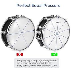 ADM 14"X 5.5" Snare Drum Set, Kids Student Snare