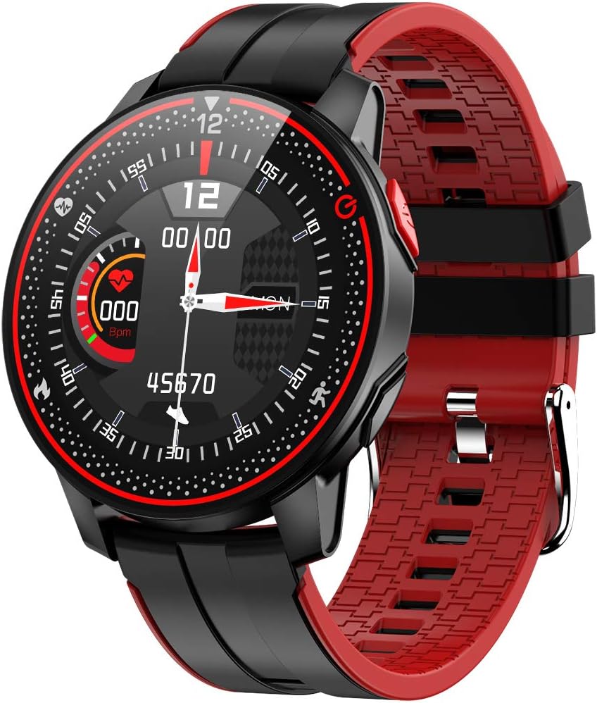 Fitness Trackers,Smart Watch with Heart Rate Monitor Step Calorie Counter Sleep Monitor ,1.3" TFT Color Screen,Remote Photograph,IP68 Waterproof Smartwatch,GPS Activity Tracker for Android & IOS