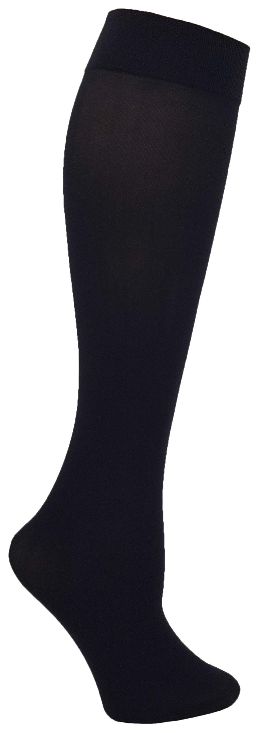 Winterlace Women’s Trouser Socks, Opaque Stretchy Nylon Knee High, Many