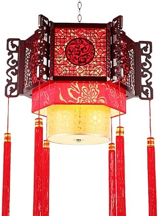 Candelabro Linterna Arte antiguo de madera Restaurante Restaurante