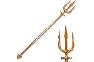 ZKBWFLA Carbon Steel Aquaman Trident Real Metal Neptune Trident, Mermaid Trident Trident Poseidon Sword, Cosplay Props Available for Collection
