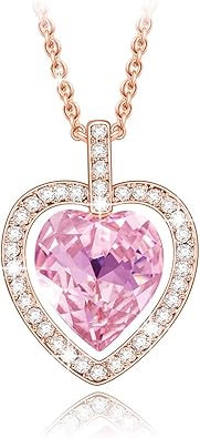 Idee Regalo Swarovski Natale.Susan Y Regalo Festa Della Mamma Collana Donna Tavarua Cuore Cristalli Da Swarovski Rosa Regali Natale Originali Idee Regalo Natale Regalo Donna Idee Regalo Donna Regali Natale Donna Amazon It Gioielli
