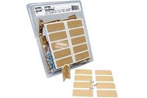 FastCap Clear Maple Polycarbonate Kolbe Korner -50 Pack (Includes 250 Screws & 100 Kolbe Korner Fastcaps)