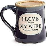 Burton & Burton Porcelain Fishing I Love It When Mug