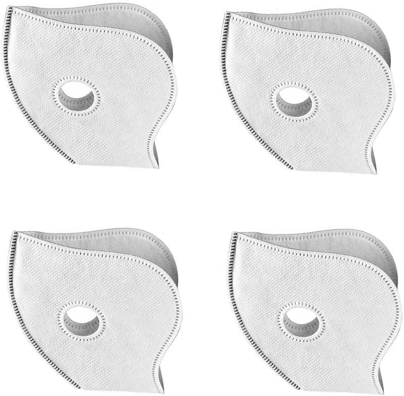 MAYISUMAI Dust Mask Respirator Anti Pollution PM2.5 Air Face Masks Washable and Reusable Dustproof Safty Masks with 2 Valves and 4 Activated Carbon N99 Filters Made for Men Women Outdoor Activities