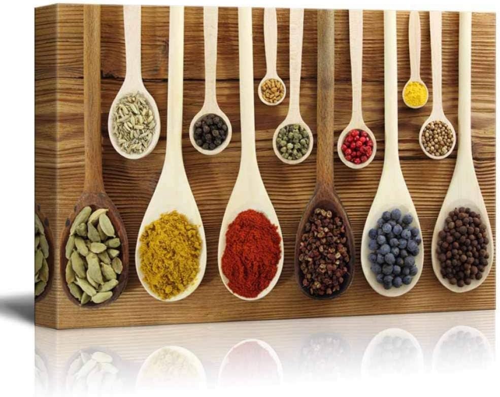 ELEVENFF 1 Unidades De Cocina Condimentos Cuadros Impresiones