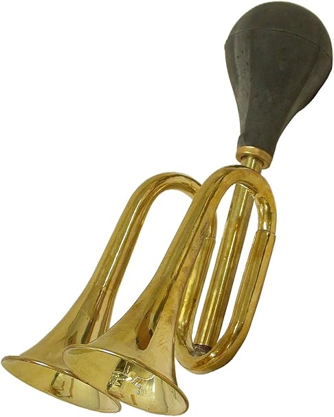 Amazon Com Dobani Double Bell Bulb Hornblemished Musical Instruments