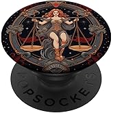 Libra Zodiac Sign PopSockets Standard PopGrip