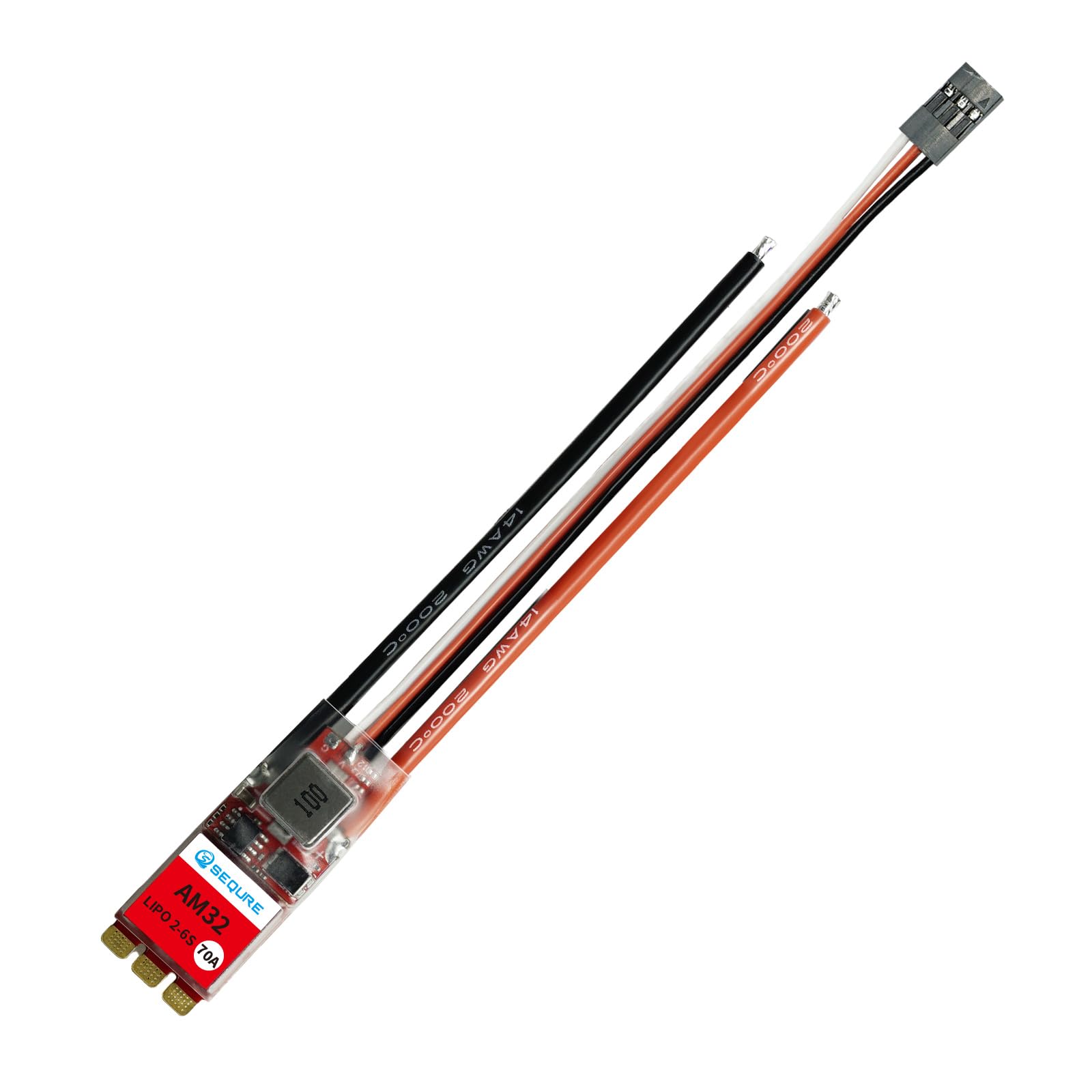 SEQURE 70A Brushless ESC 2-6S Lipo, RC Motor