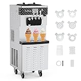 2+1 Flavor Soft Serve Ice Cream Maker Machine