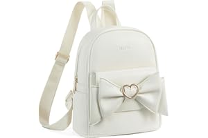 Telena Small Backpack Purse for Women Girls Cute Mini Leather Backpack Travel Shoulder Bags