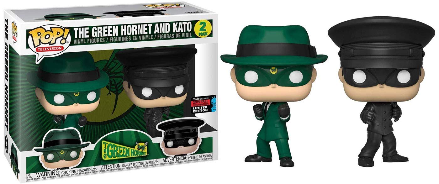 Funko Pop! Television: The Green Hornet - The Green Hornet and Kato (UK Exclusive)