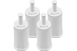 KALULY Water Filter for Breville Espresso Machine, 4 Pack Water Filters Replacement Compatible with Breville Barista Touch Espresso Machine BES880BSS, Barista Pro BES878, Oracle Touch BES990, Oracle BES980