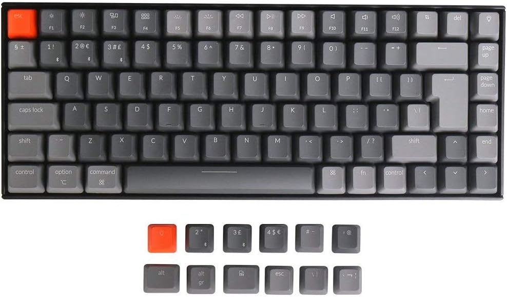 UK Keychron K2v2 Bluetooth Backlit Tactile Mac/PC Keyboard