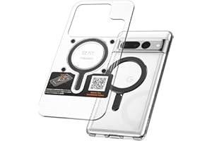 Spigen Magnetic Ring Plate (MagFit) Adapter for Magsafe Stickers with EZ-Fit Kit [Add MagSafe Compatibility to Non-MagSafe Case] 1 Pack - Black