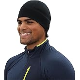 TrailHeads Men’s Merino Wool Beanie - Winter Hat for Runners