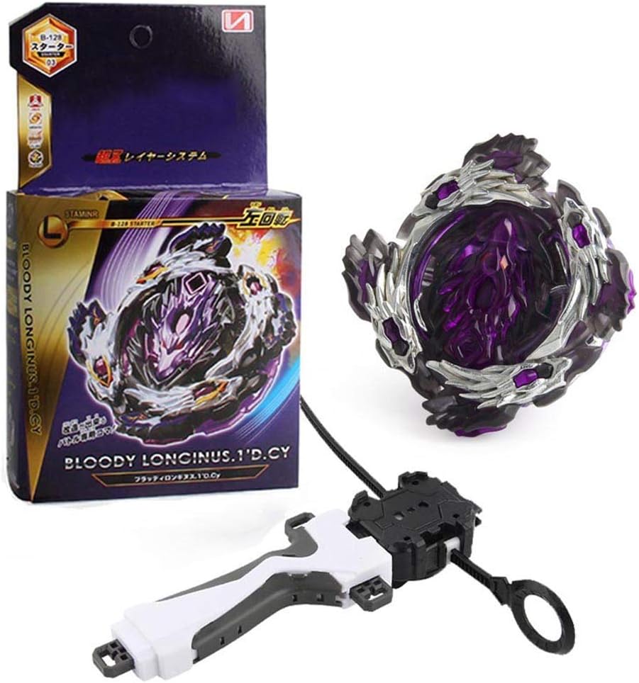 Christ For Givek Beyblade Burst Wrestling Masters Fusion Spinning Top Spinning Top Gyro and Launcher Plastic Speedy Toy and Gifts Interesting for Kids( B-128-03)