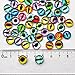 Mosheng Accessory 50pcs/25pairs Dragon Eyes Resin Flatback 10mm Assorted Styles Flatback Scrapbooking Embellishments DIY Scrapbooking Craft Accessory (10 mm)