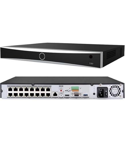 Hikvision ネットワークビデオレコーダー 16Ch POE NVR Hikvision 16 Channel 4K NVR PoE 4TB HDD 256Mbps | SpyCameraCCTV