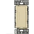 Lutron Maestro In-Wall Digital Timer, 5A Light/3A Fan, Single-Pole, MA-T51-IV, Ivory