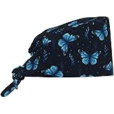 Unisex Adjustable Surgical Sweatband - Elastic Bandage Cap - Scrub Caps for Nurse Working Cap