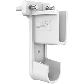 ClosetMaid 6609 SuperSlide Shelf and Hanging Bar Wall Bracket, White