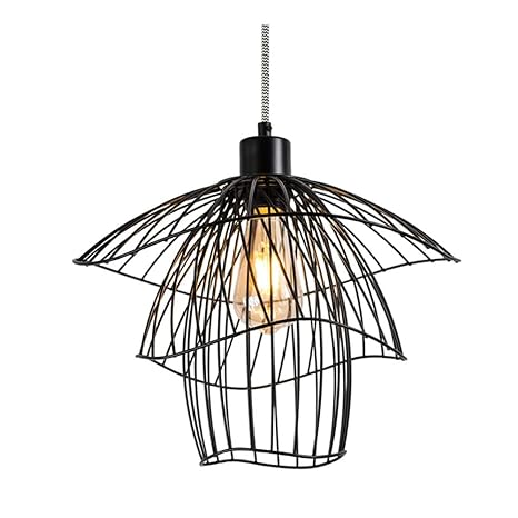 Nordic Creative Lustre Cage à Oiseaux En Fer Forgé Trois