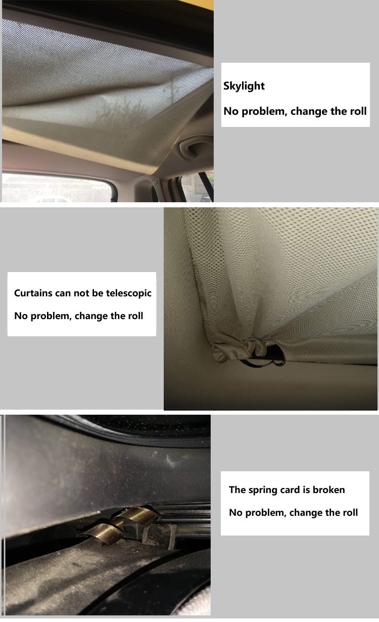 Sunroof Car Sunshade Curtains Skylight Shutter Car Styling 1K9877307A